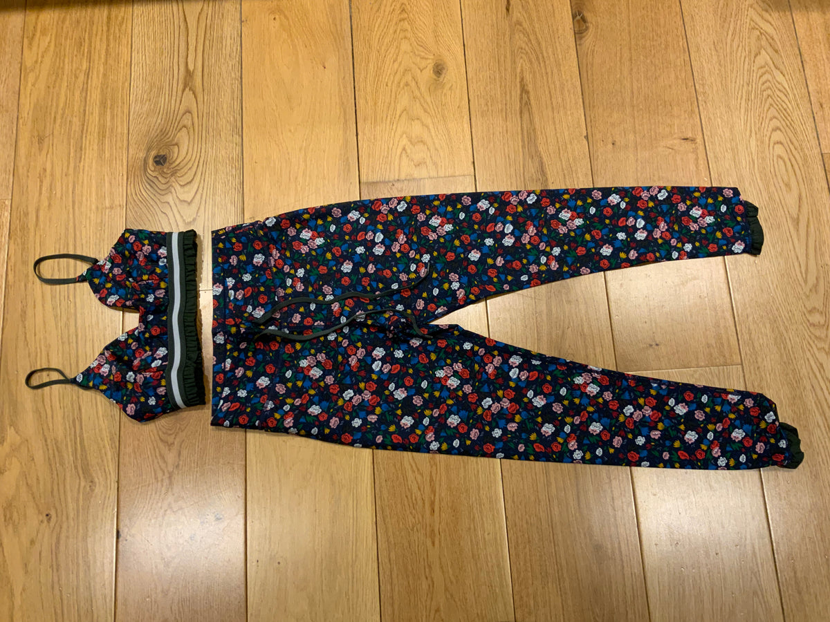 The UPSIDE Gardenia Floral Midi Leggings Set Leggings & sports top Size M ladies