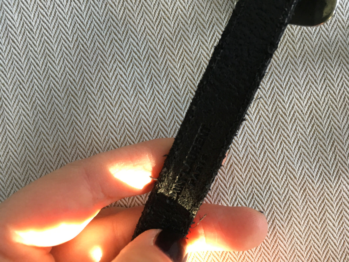 SAINT LAURENT PARIS Double Buckle Western Belt MOST WANTED Ladies