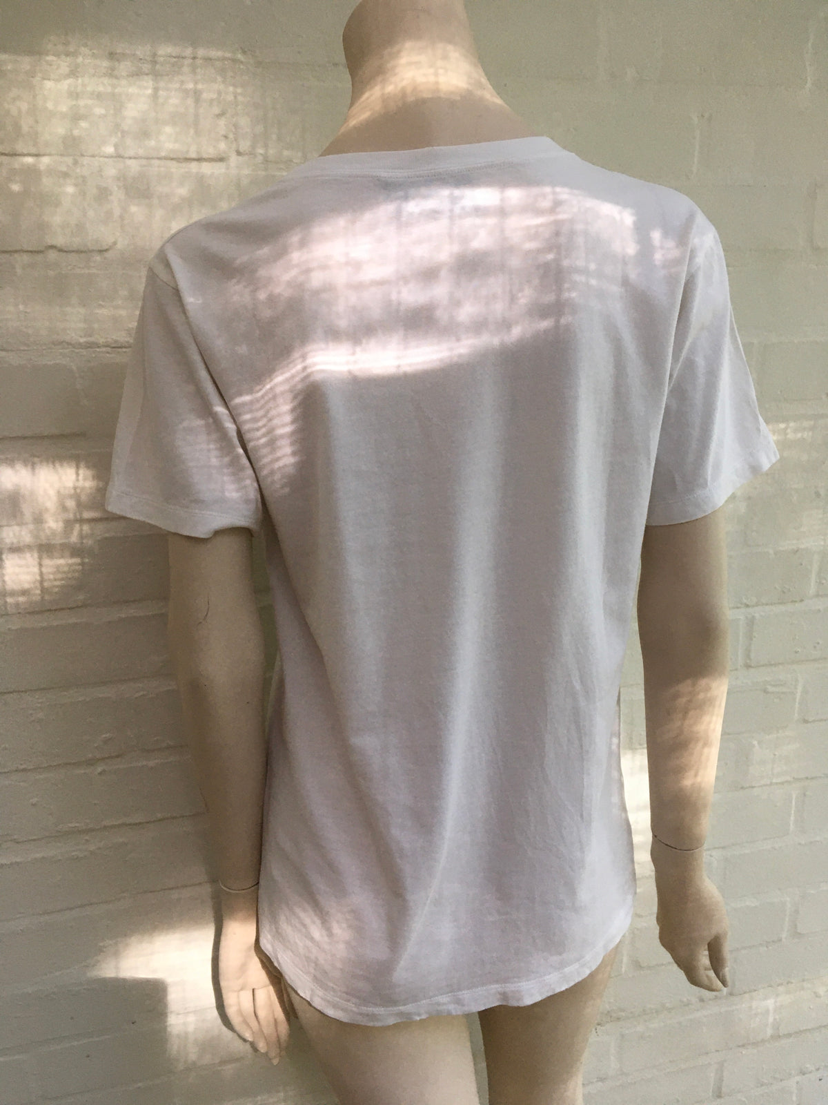 Gucci Tigers Roaring Vintage Look Logo White T-Shirt Size XXS ladies