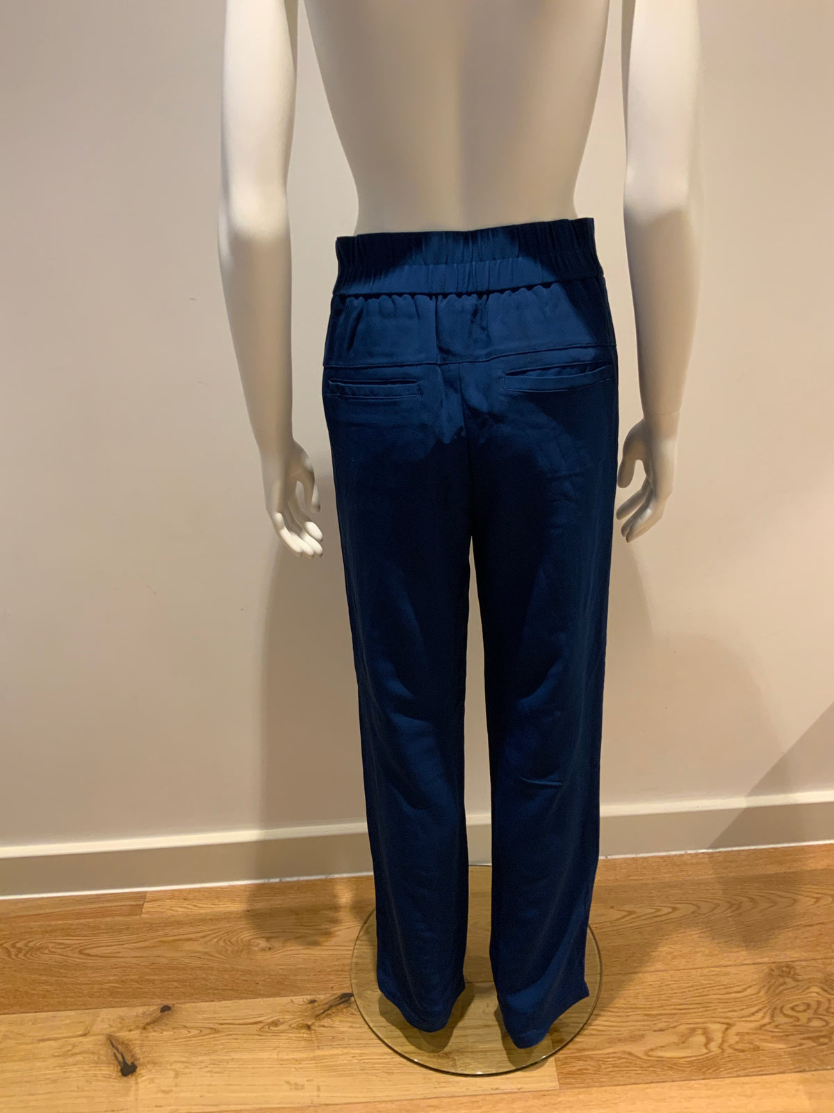 Amazing MIXED Brazil High Waisted Blue Pants Trousers Size 38 UK 10 US 6 ladies