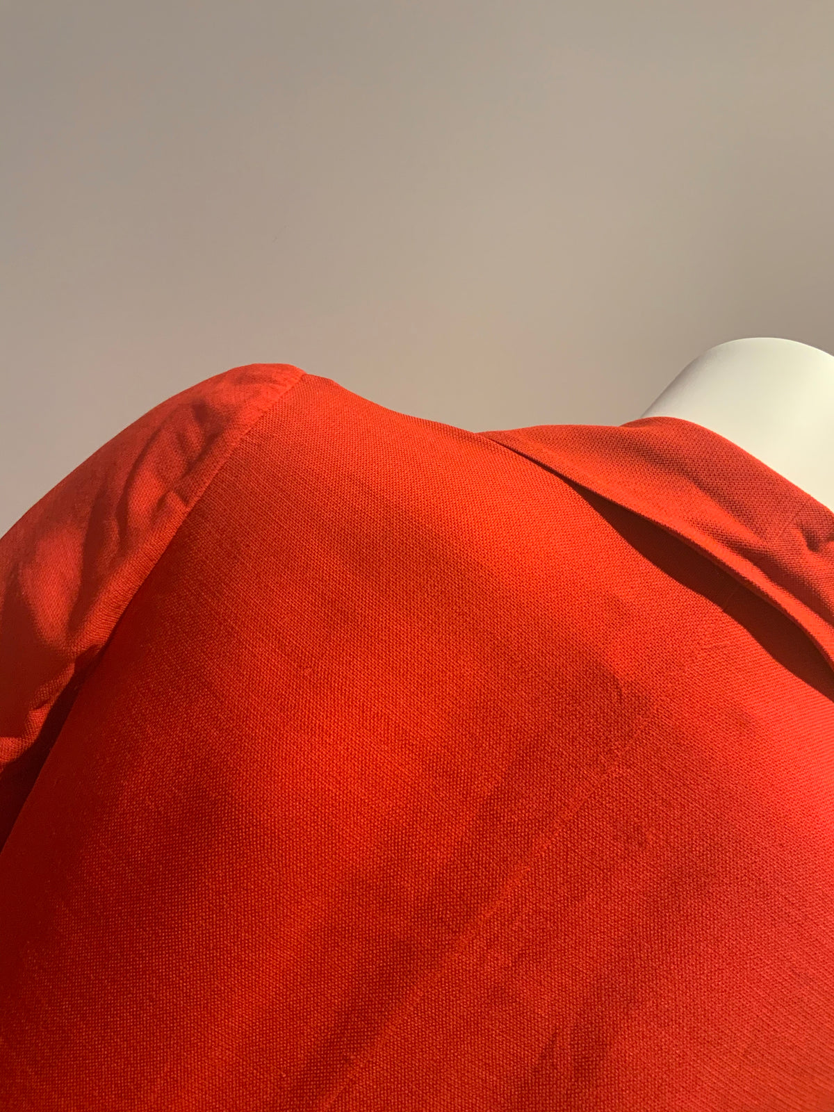 JASMINE DI MILO OVERSIZED RED SILK WOOL BLAZER SIZE UK 8 US 4 EU 36 ladies