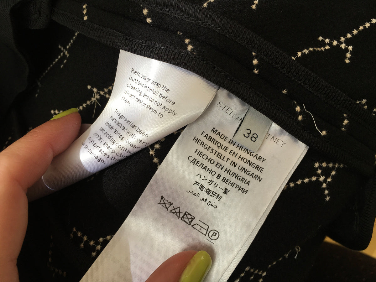 STELLA MCCARTNEY Logo 2019 Bryce wool-blend coat Ladies