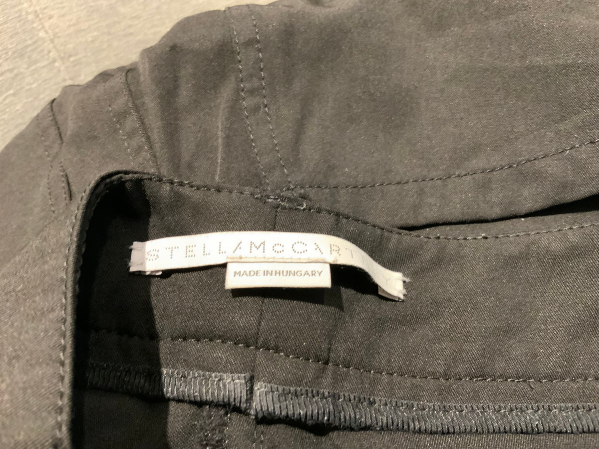 Stella McCartney Tina ruched-leg cropped trousers pants Size I 34 UK 4 US 0 ladies