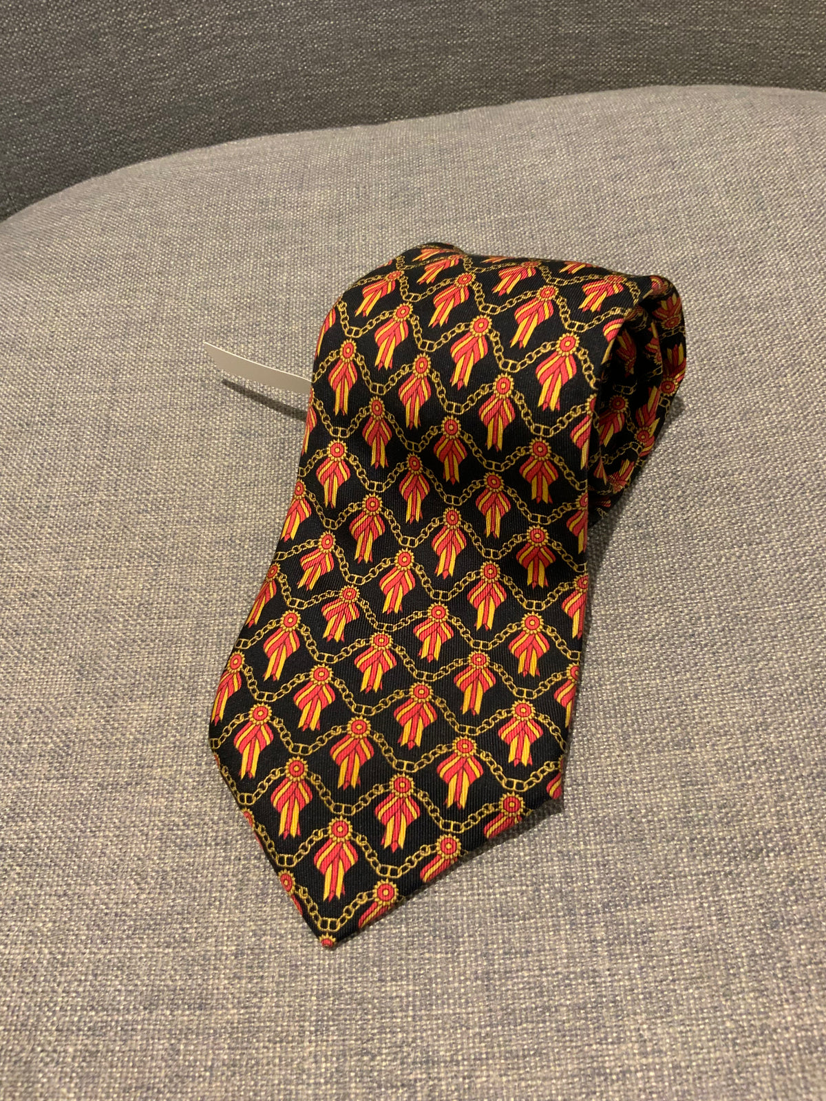 Hermès HERMES Paris Silk Necktie Tie 716FA Ribbon Winner 58" TIE men