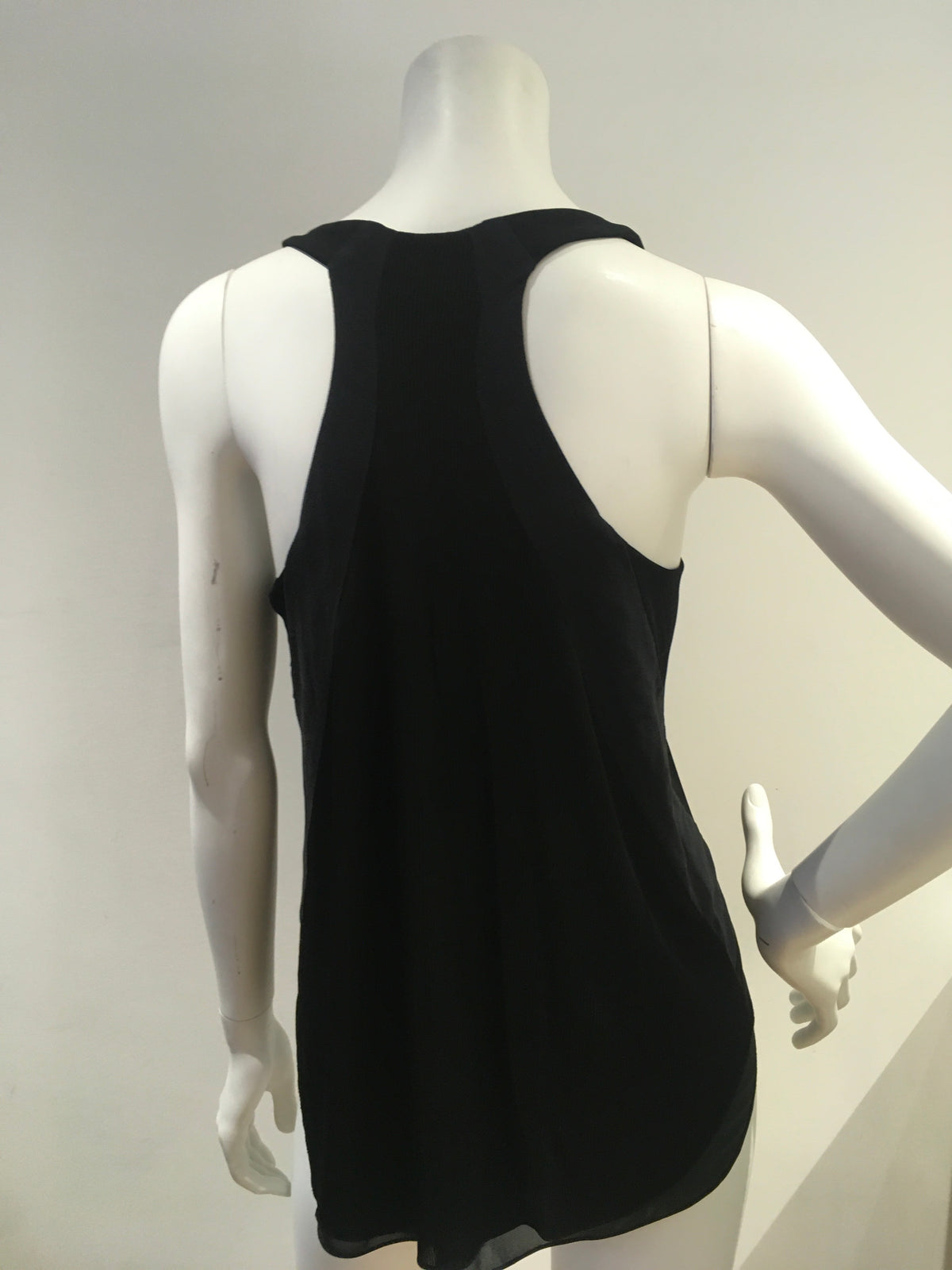 rag & bone New York Black Tank Top Bleach Size M Medium ladies