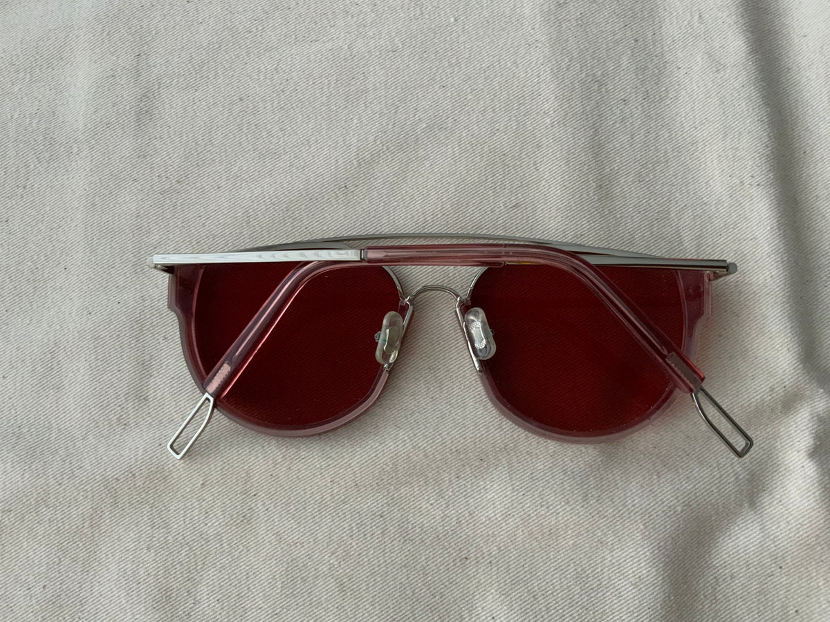 Gentle Monster Loe tinted D-frame sunglasses ladies