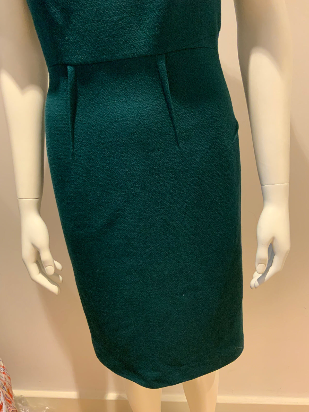 Celebrities favorite gorgeous rm roland mouret scirocco origami teal dress UK 12 ladies