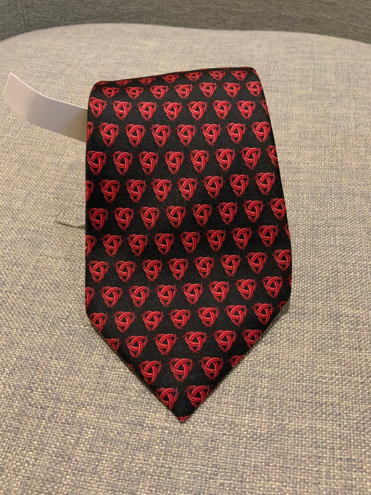 Hermès HERMES Paris Made in France Knot Pattern 7350 PA Silk Tie men