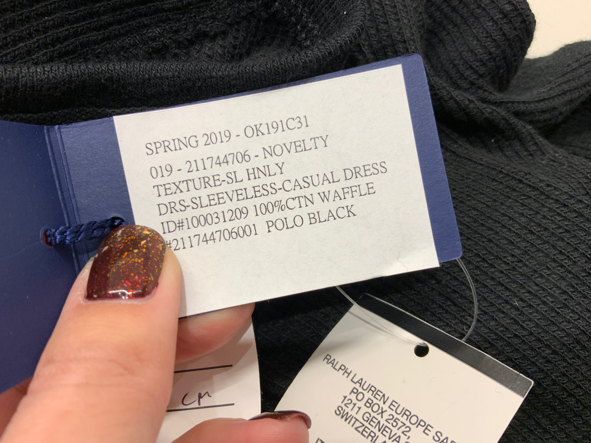 Polo Ralph Lauren Tank Mid Length Dress Size S/P Small ladies
