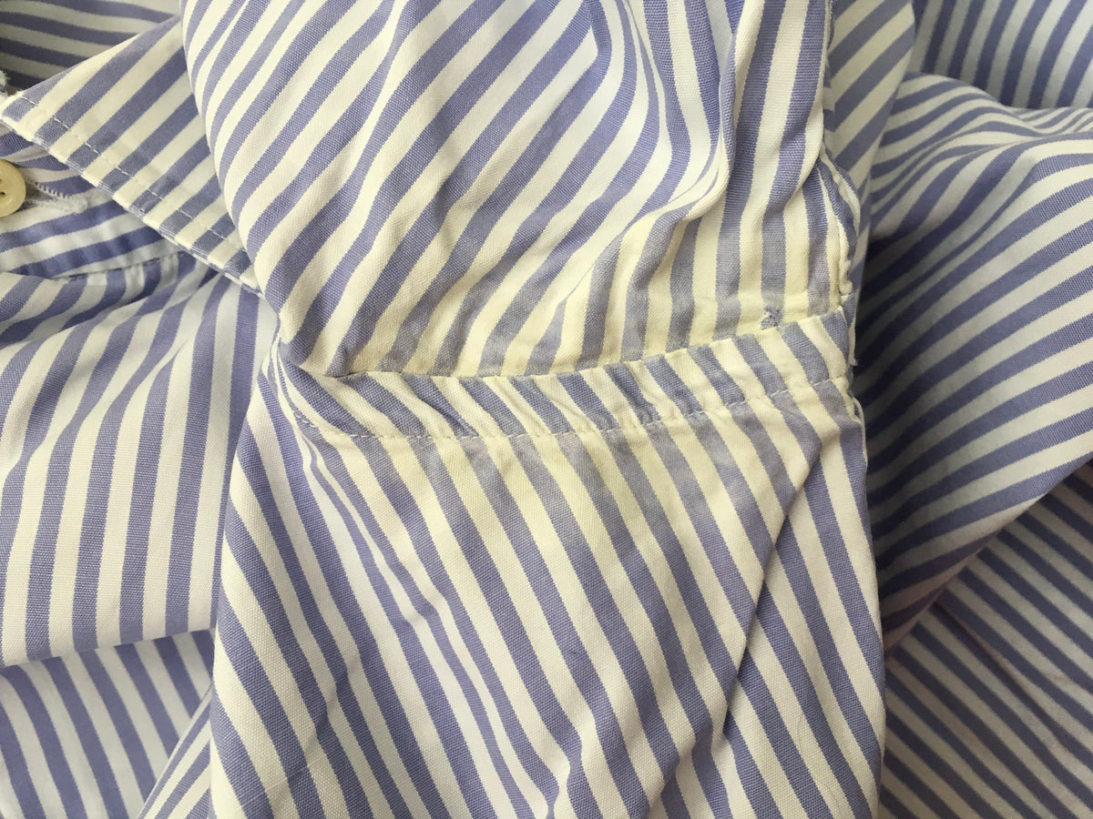 Corneliani LONG SLEEVE BUTTON-UP STRIPED SHIRT SIZE 15.5” 39 CM Men