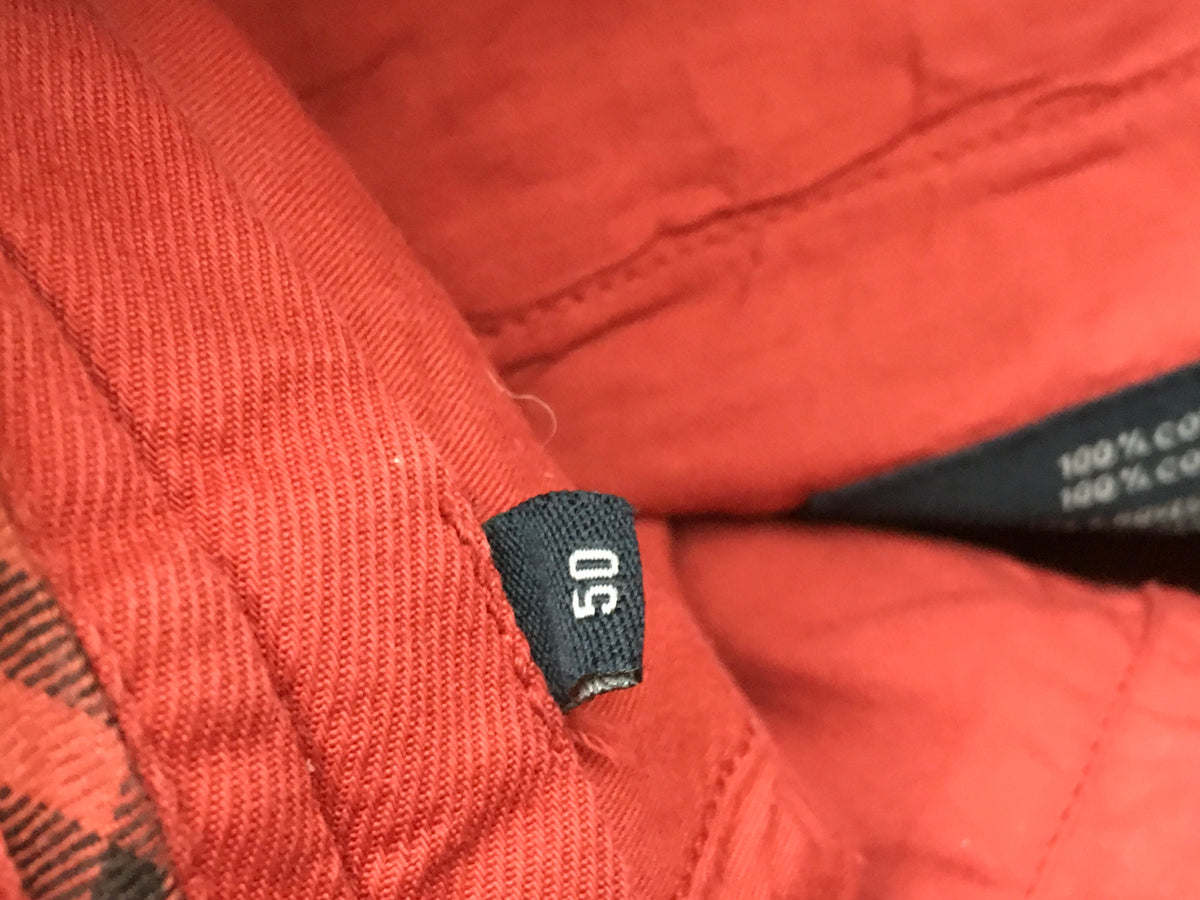 BURBERRY London Men’s Red Corduroy Trousers Pants Size 50 MEN