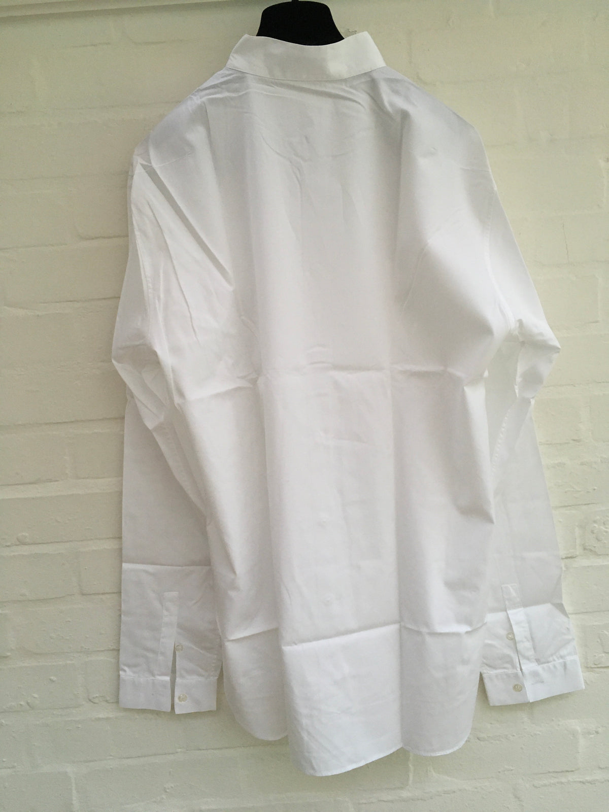 DIOR TUXEDO SHIRT LONG SLEEVE BUTTON-UP FRENCH CUFF 44 17 1/2" Men