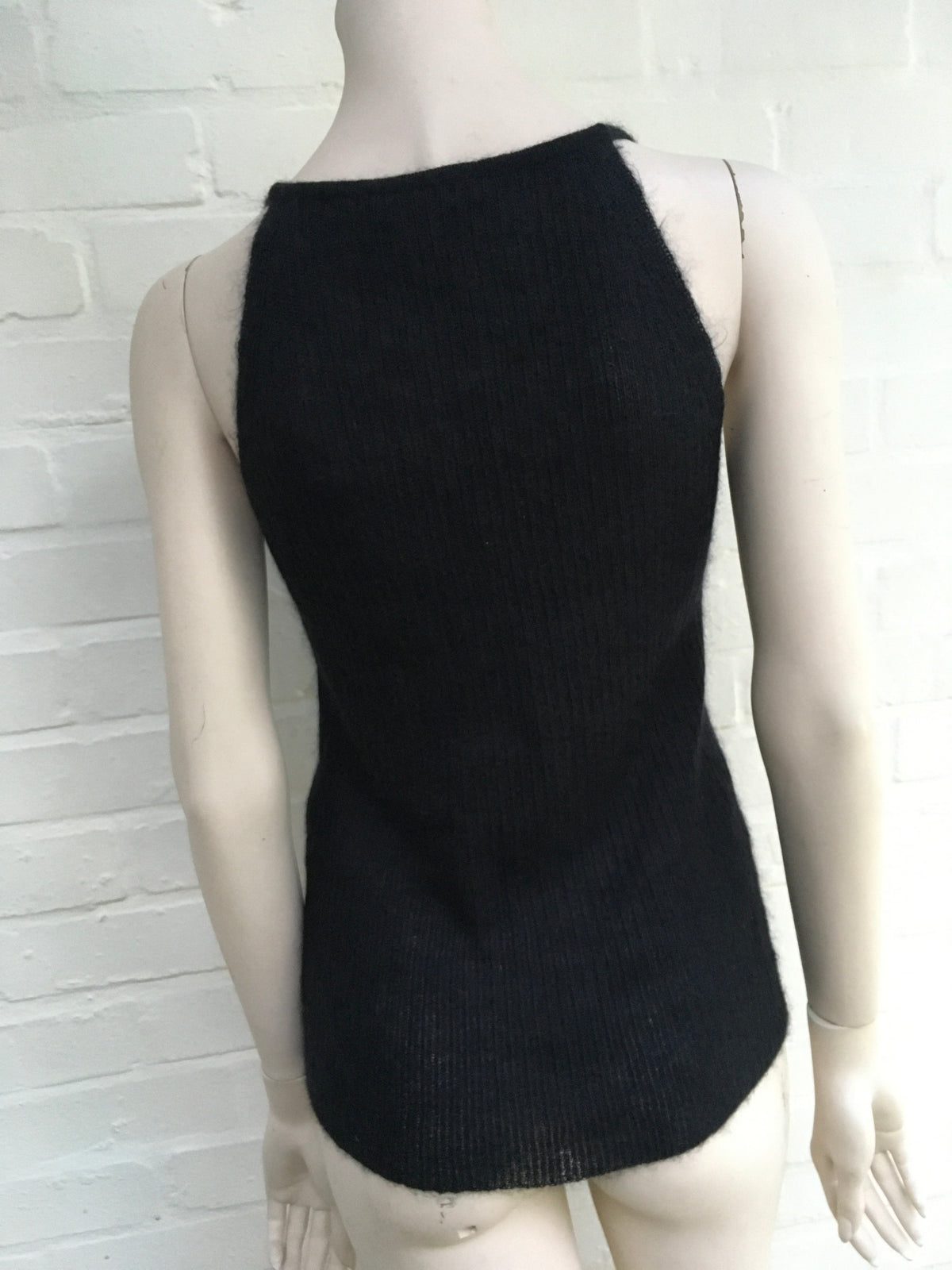 DOLCE & GABBANA Mohair Thin Knit Tank Top I 40 UK 8 US 4 S Small ladies