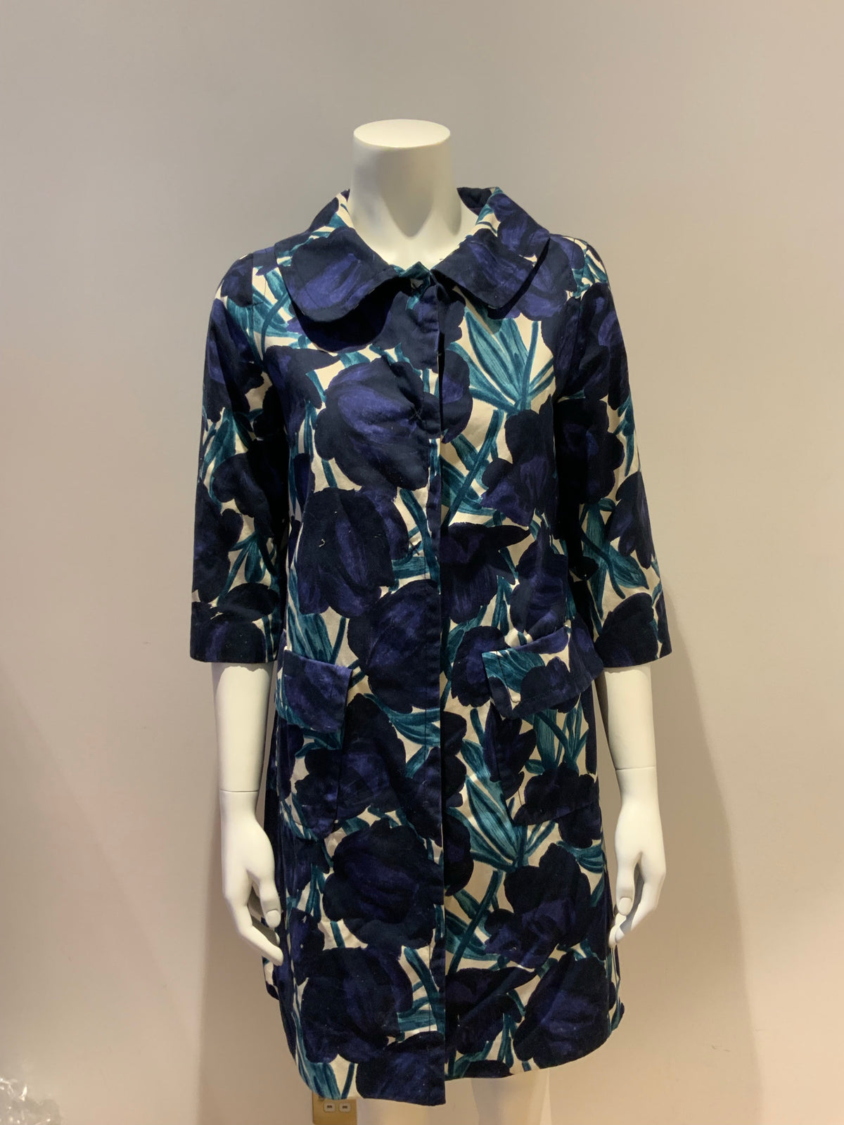 ZARA printed trench coat Size M medium MOST WANTED ladies