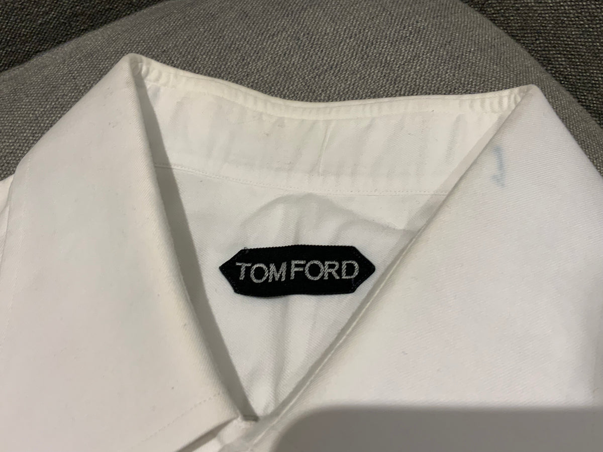 Tom Ford Long Sleeve Dress Shirt MOST WANTED Size 43 17" men