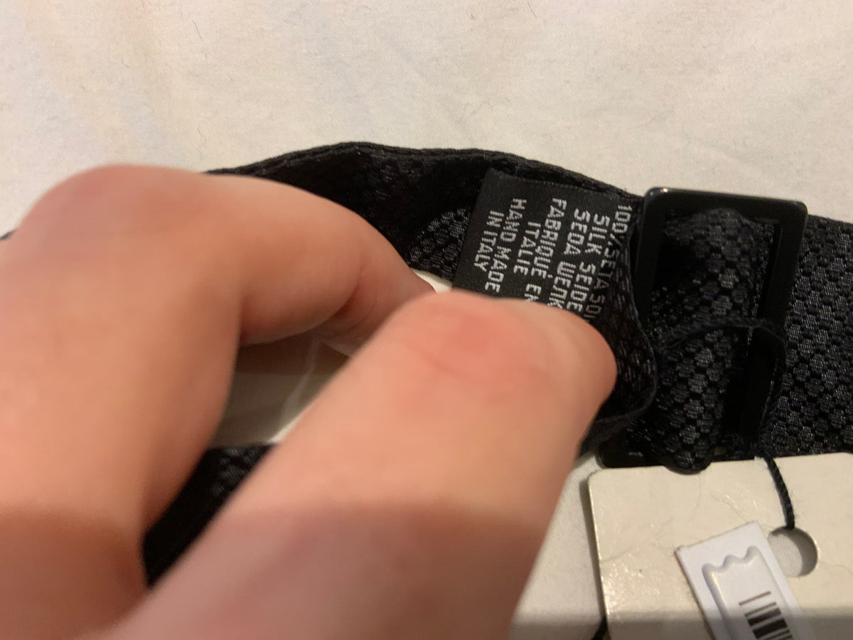 Chanel Runway Jacquard Bow Tie ladies