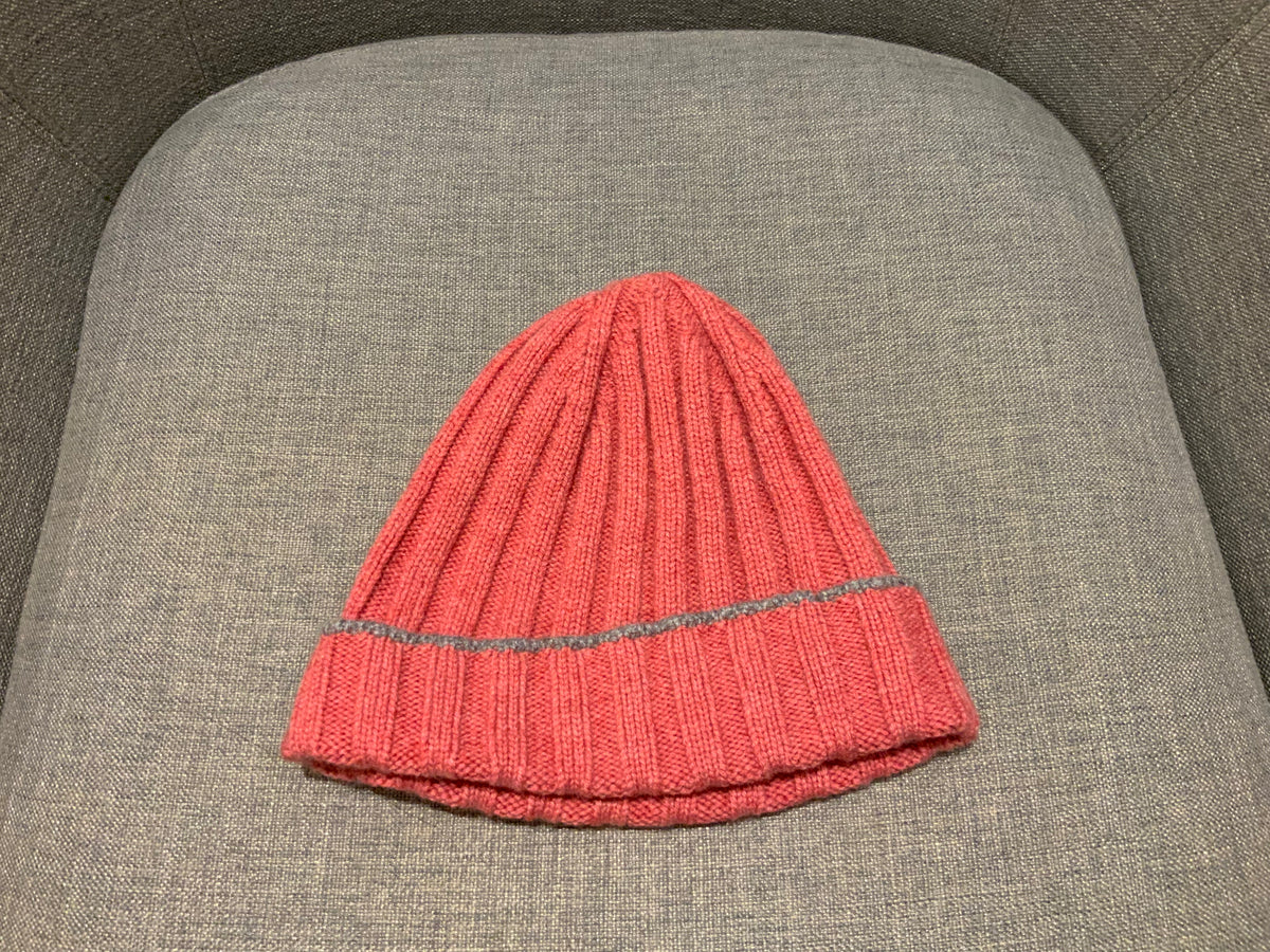 Brunello Cucinelli Cashmere rib knit Beanie Hat Size M men