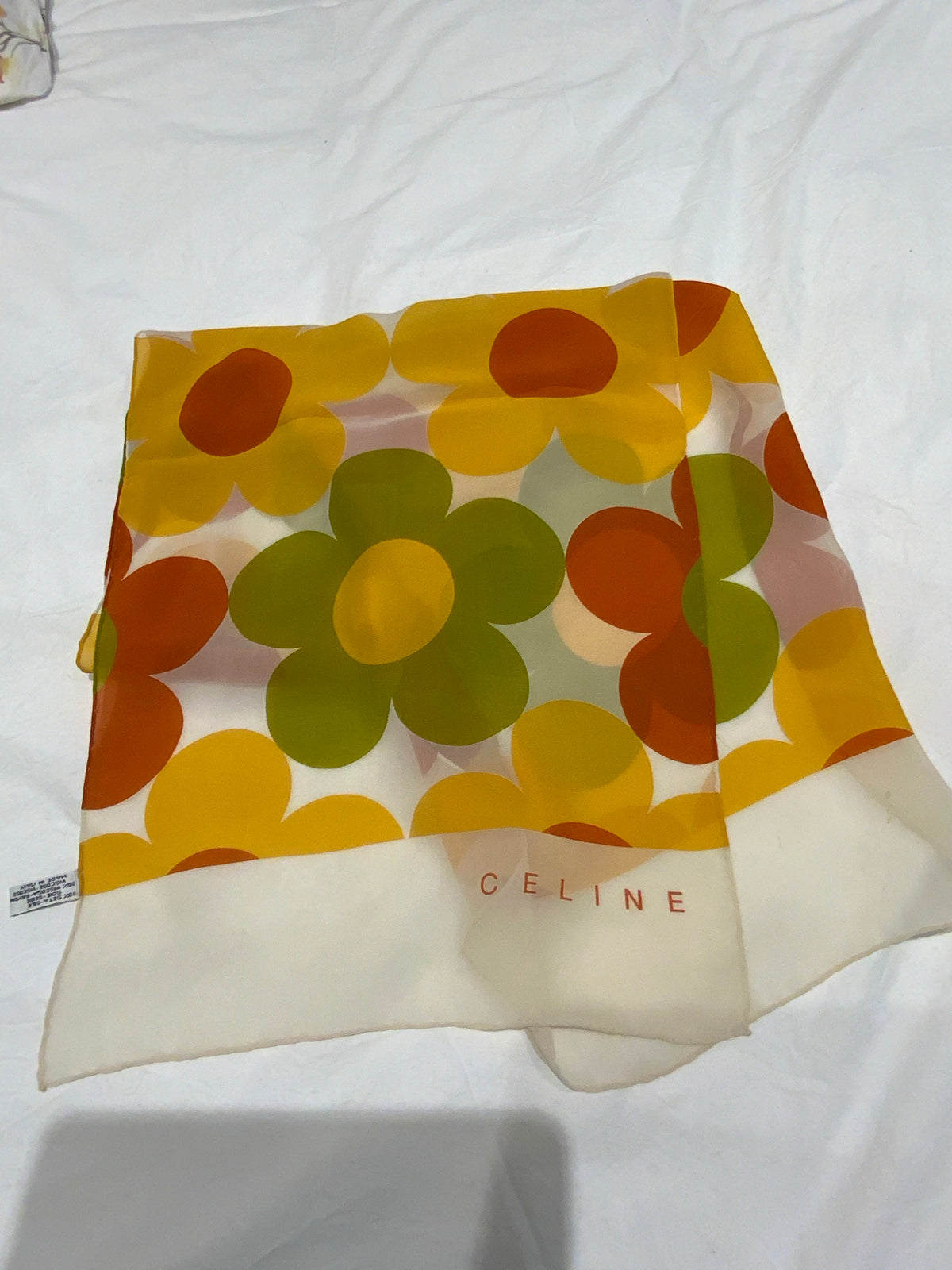 CÉLINE Celine Vintage Michael Kors Era Silk Scarf ladies