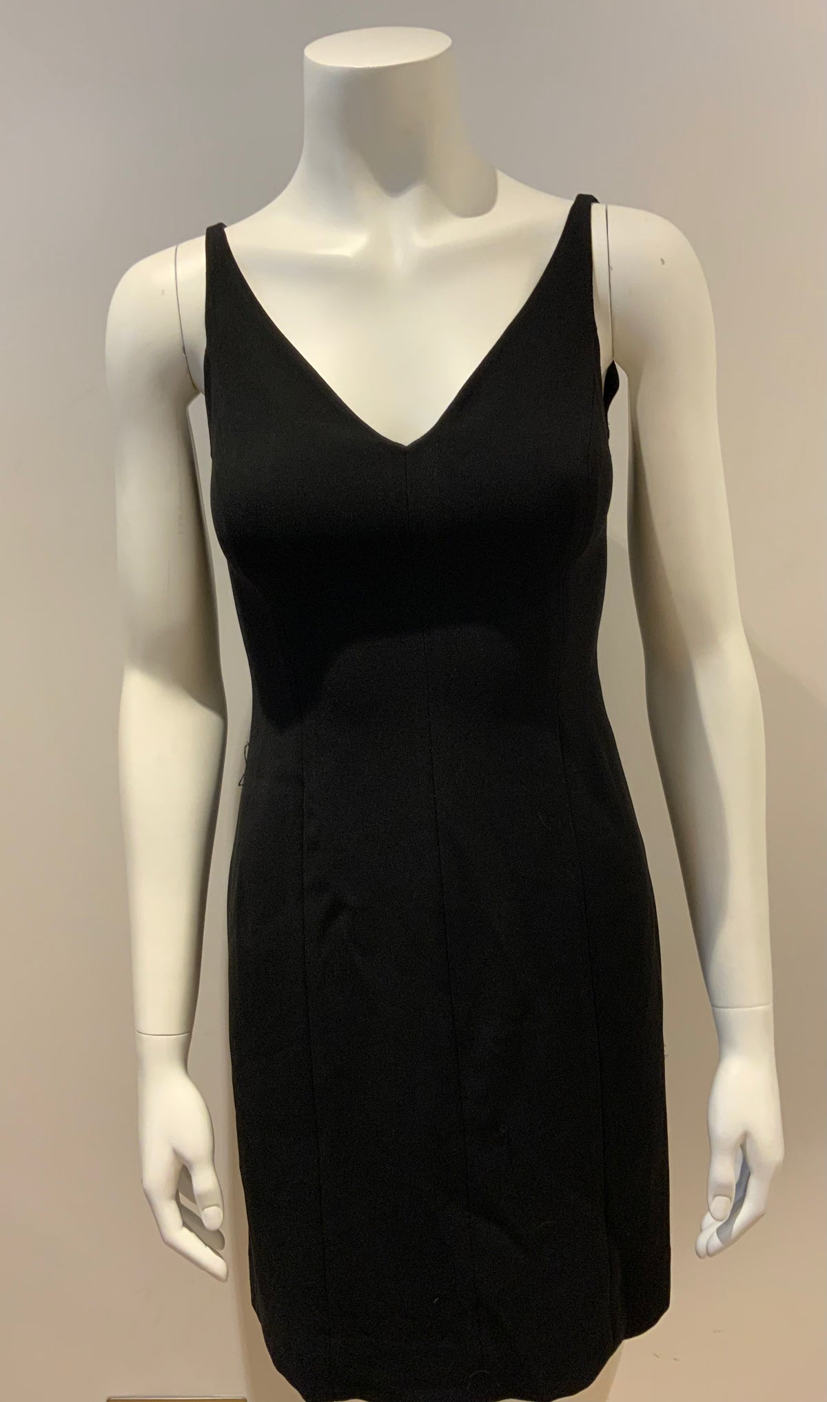Narciso Rodriguez Sheath Dress LBD Little Black Dress Size S small ladies