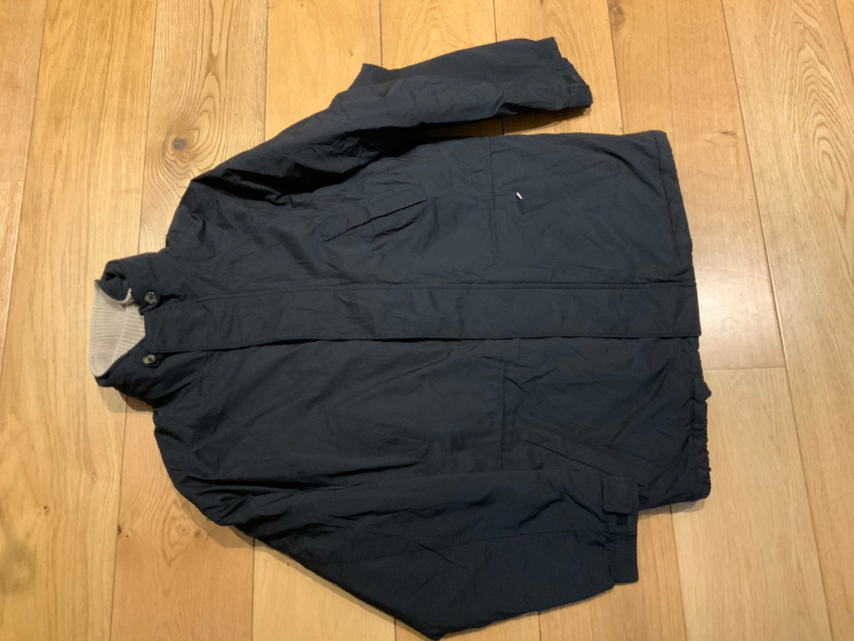 Loro Piana Mens Navy Icer Hooded Coat Jacket 2 in One Size L large men