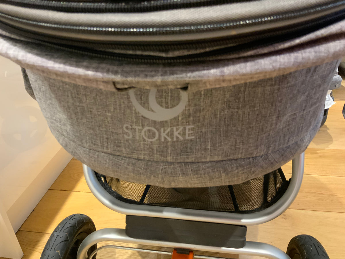 Stokke Scoot 3 in 1 Compact Buggy Pushchair Pram in Grey