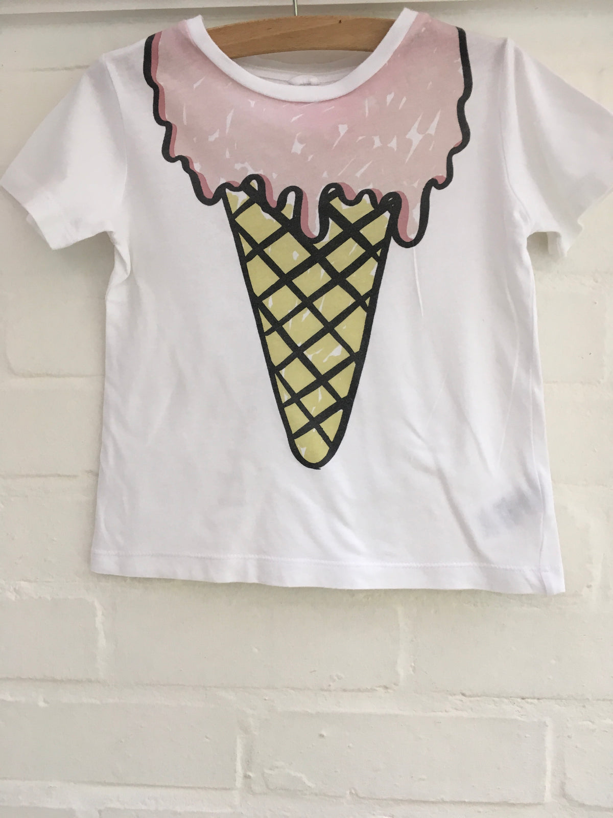 Stella McCartney KIDS Girls' Arlow ice cream print T-shirt Top Children