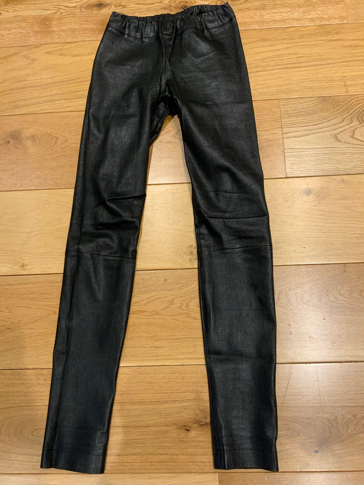 The ROW Skinny Moto Leather Legging Pants Trousers Size S small ladies
