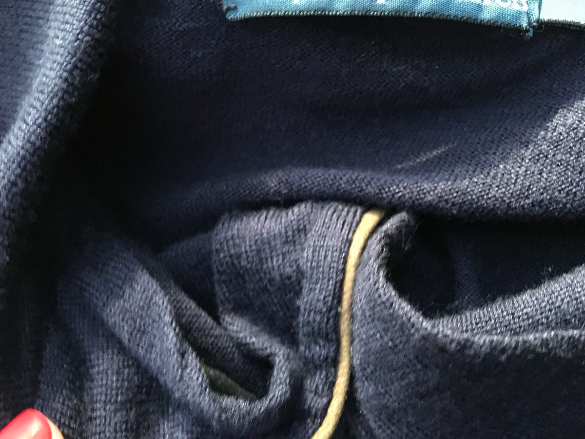 Ralph Lauren CASHMERE MERINO WOOL SIL KNIT COLLAR SWEATER JUMPER M MEDIUM Men