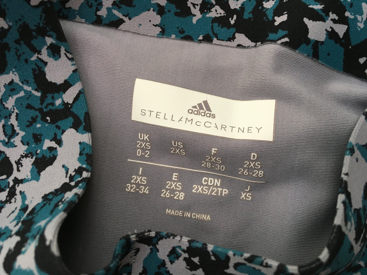 STELLA MCCARTNEY For ADIDAS Alphaskin 360 printed Climachill stretch legging 2XS ladies