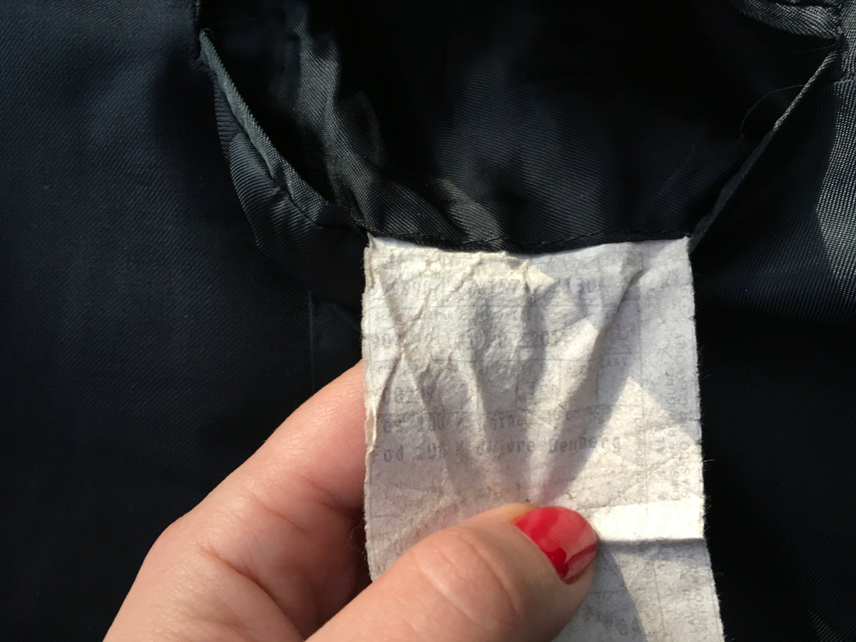 Façonnable WOOL BLACK SUIT BLAZER JACKET MEN