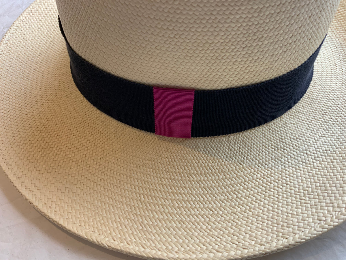 La Cerise Sur Le Chapeau - Natural Straw Hat Size 56 ladies