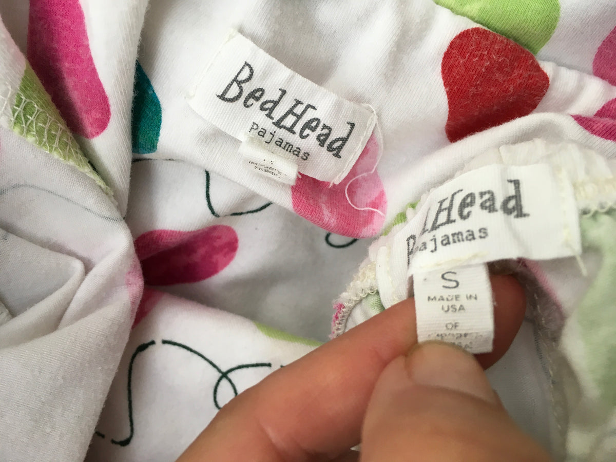 BEDHEAD STRING OF LIGHTS CLASSIC PAJAMA SET SIZE S Small ladies
