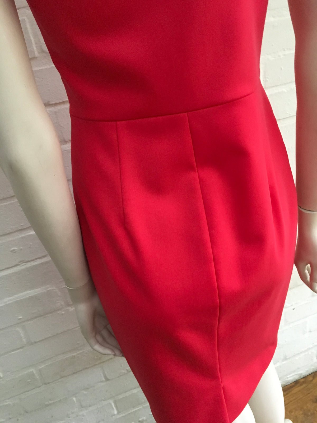 Valentino Wool Pink Techno Couture Bow SO ELEGANT Dress Ladies