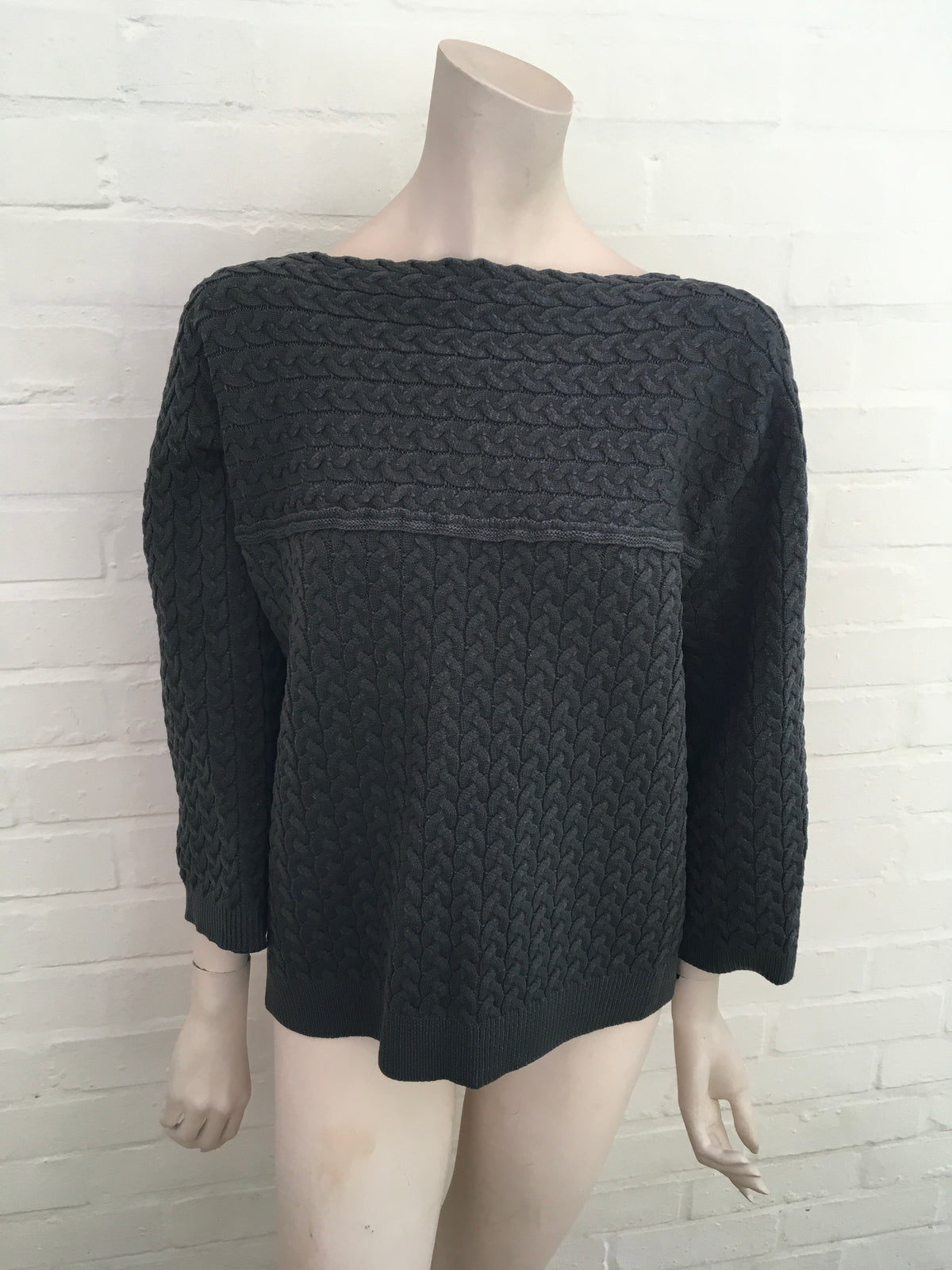 Chloé Chloe cable knit Sweater Jumper Size L Large ladies