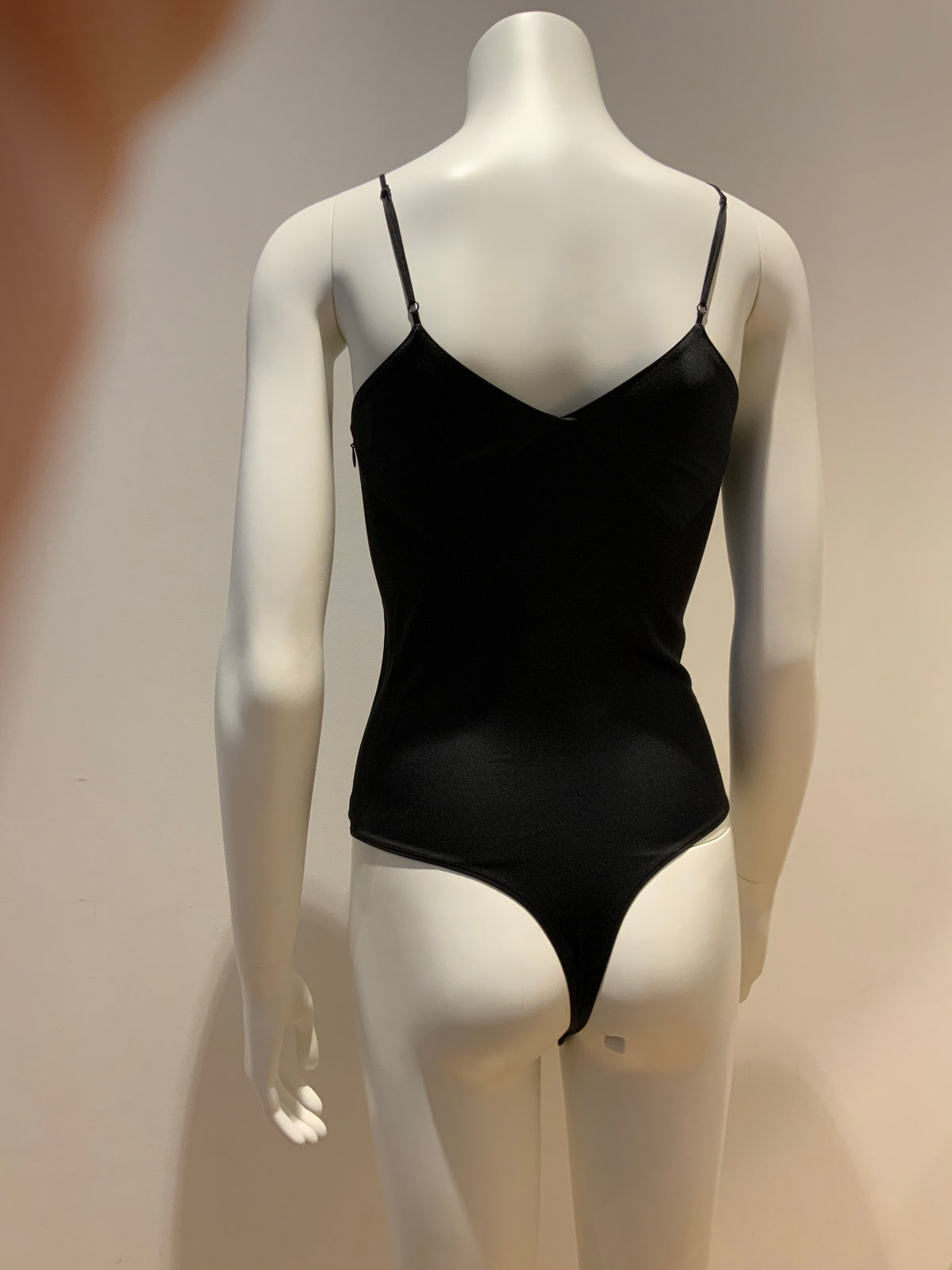 Jasmine di Milo Black Silk-charmeuse camisole Top Body Size UK 10 US 6 EU 38 ladies