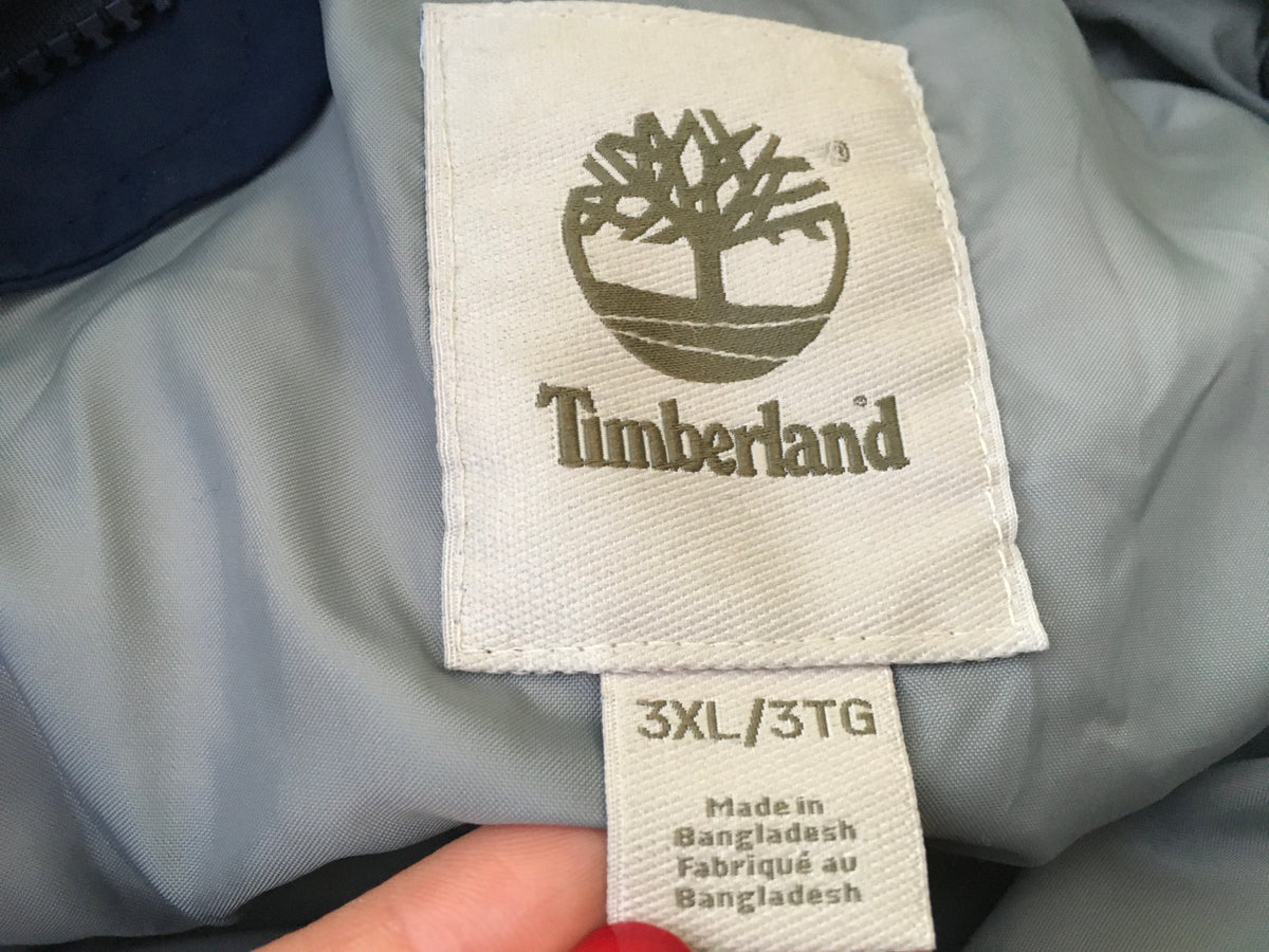 Timberland Mens (E2) Navy Mount Clay 3-in-1 Waterproof Field Jacket Size 3XL Men