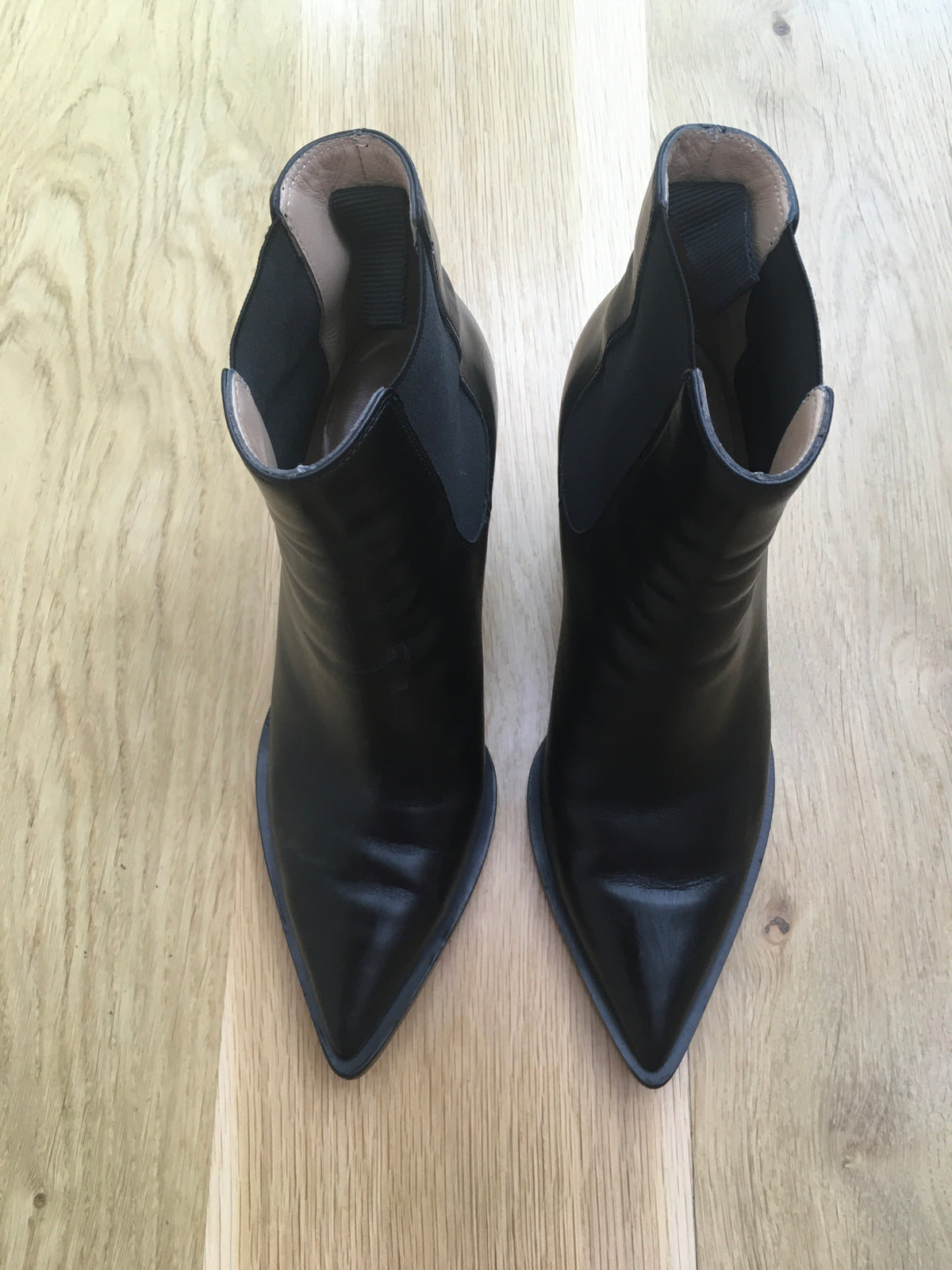 GIANVITO ROSSI 2019 70 leather Chelsea boot booties Ladies
