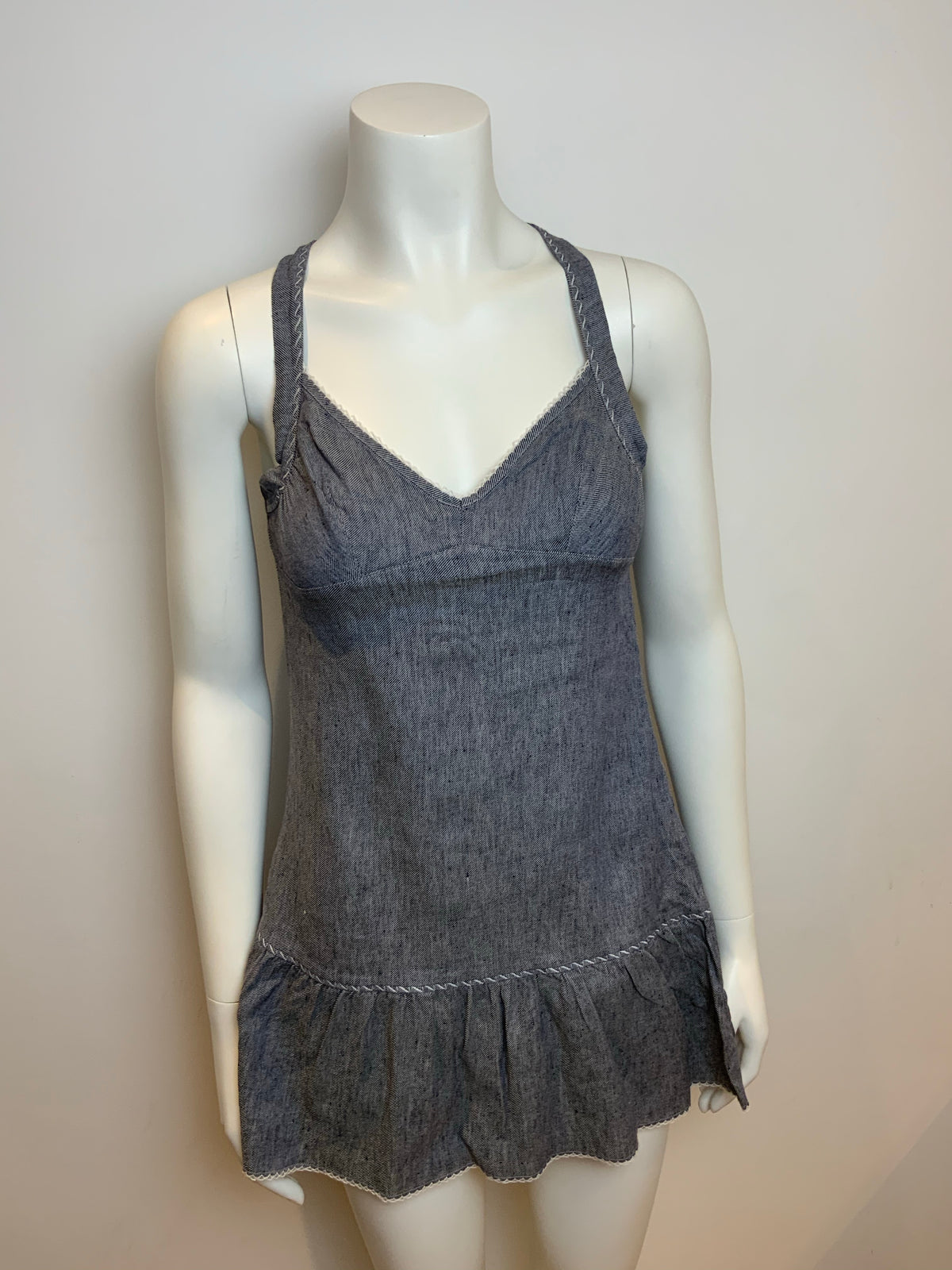 MOST WANTED Kristina Ti Denim Jeans Mini Dress Size US 0 UK 4 XXS ladies