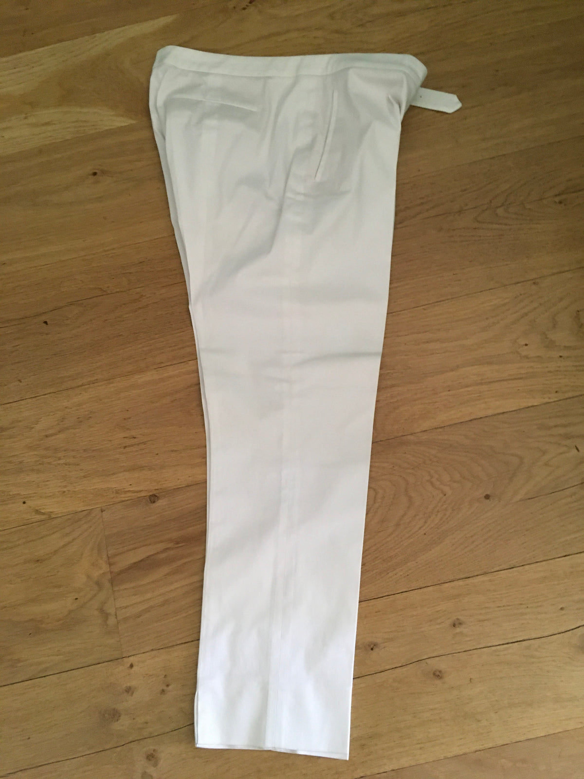 LORO PIANA Women's White Casual Trousers Pants I 46 UK 14 US 10 ladies