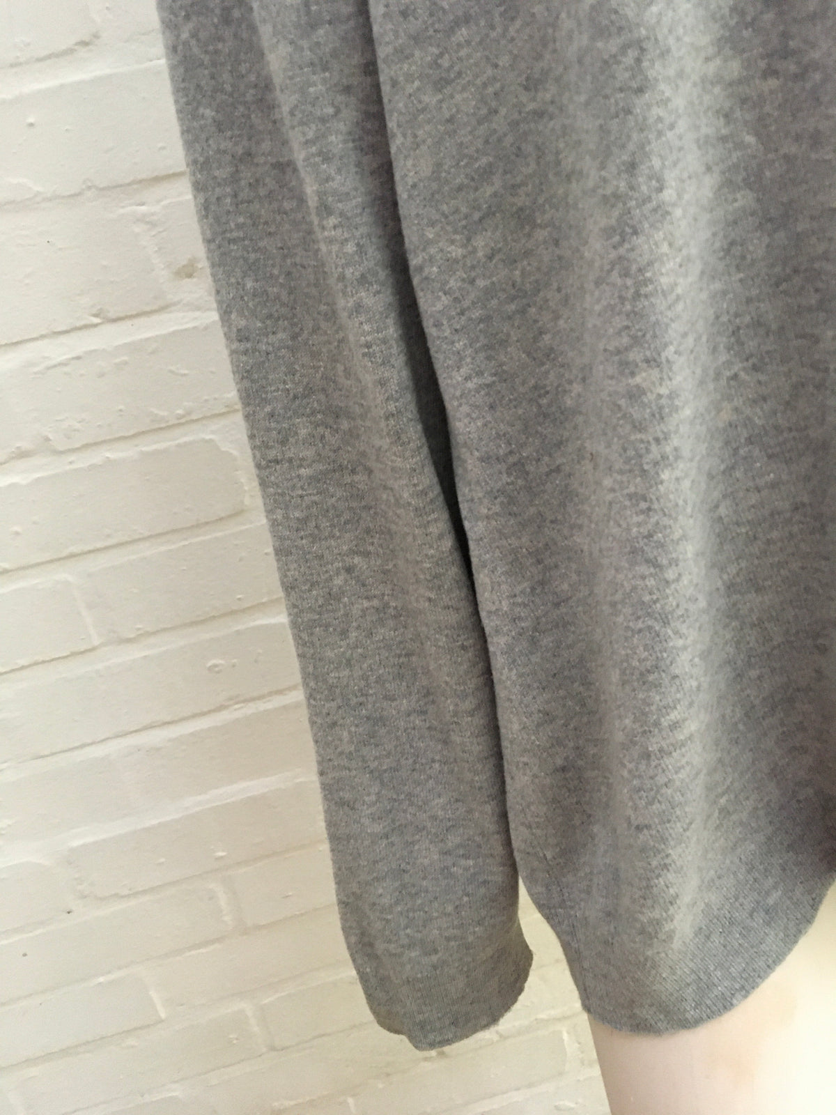 Marks&Spencer M&S Grey Pure Cashmere Turtleneck Jumper Size XL ladies