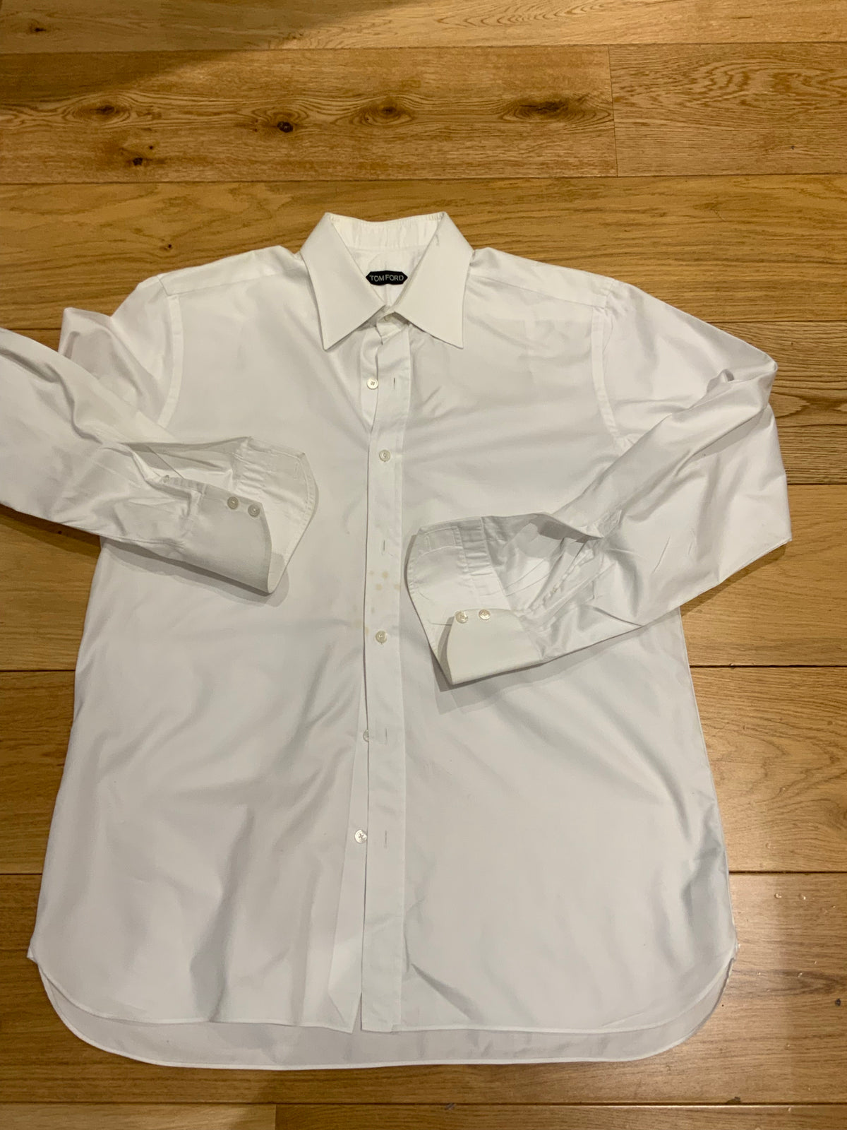 Tom Ford Long Sleeve Dress Shirt MOST WANTED Size 43 17" men