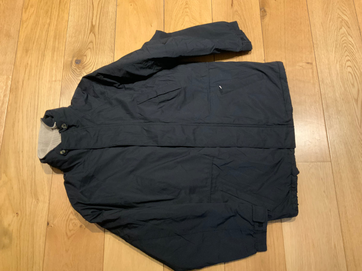Loro Piana Mens Navy Icer Hooded Coat Jacket 2 in One Size L large men