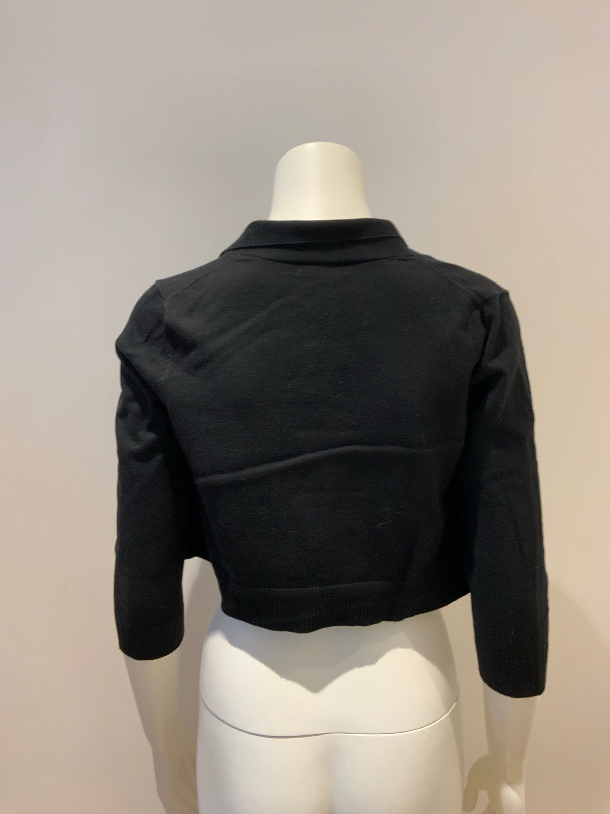 Calvin Klein Open Front Cropped Cardigan Bolero Size S small ladies