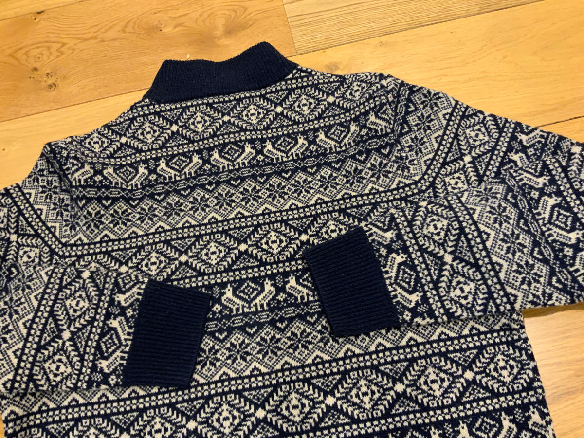 J.Crew Lambswool Fair Isle Sweater Jumper Pullover Size L large men
