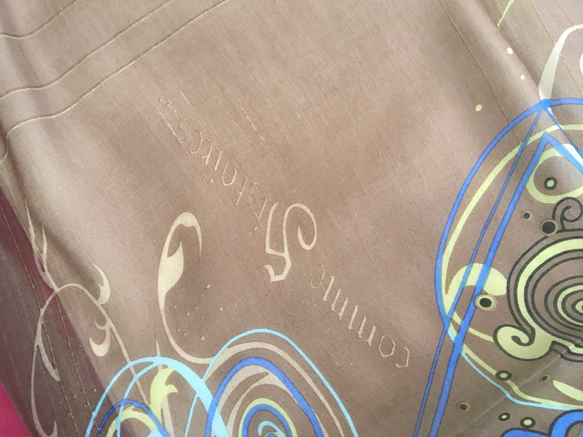 Hermès HERMES H Comme Histoires Vintage Mousseline Chiffon Shawl Scarf Ladies