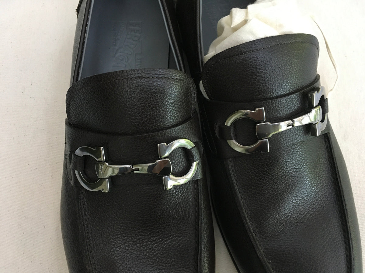 Salvatore Ferragamo 'Metrone 2' Bit Loafer Shoes Size 11 EEE men