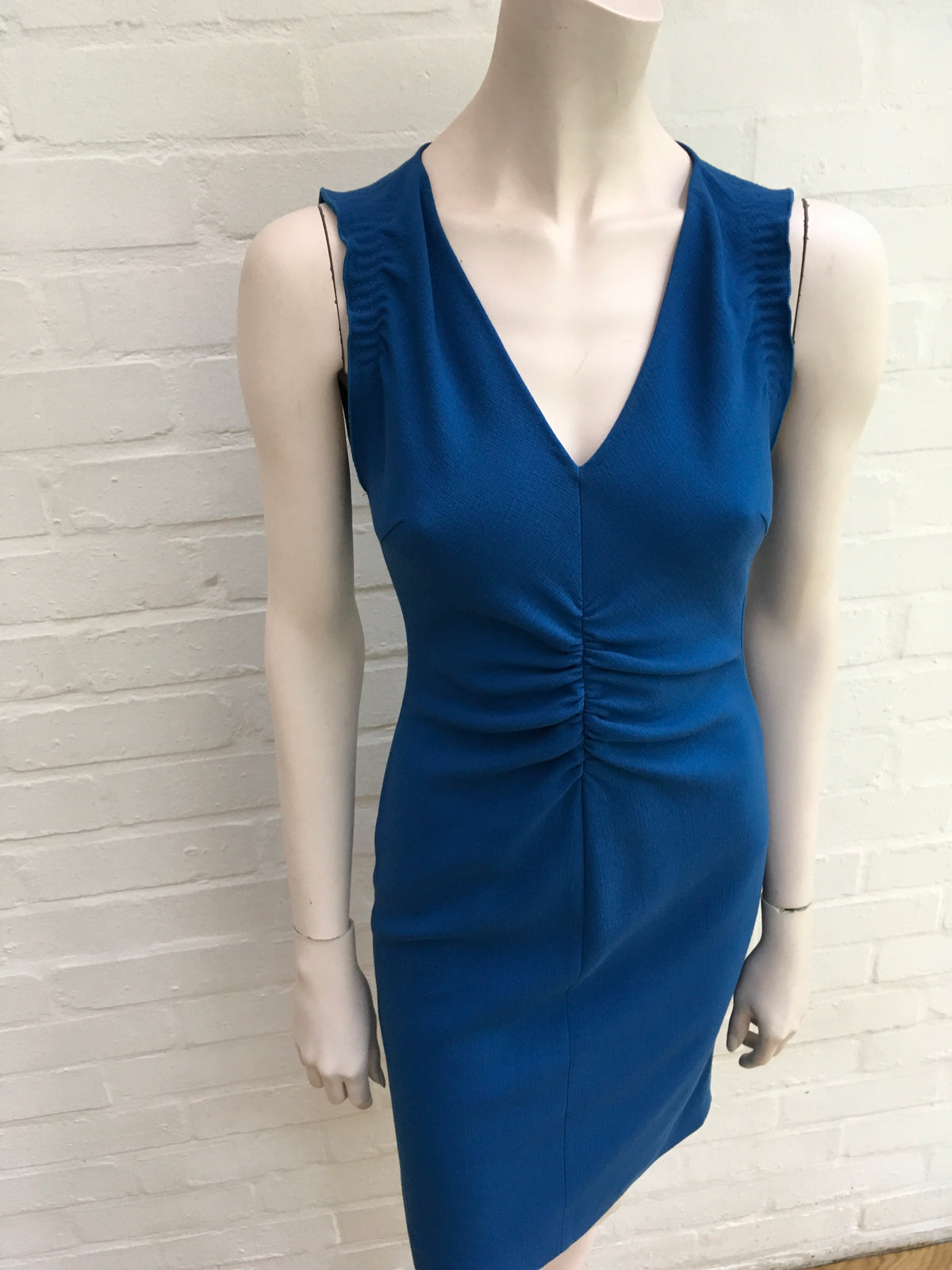 Emilio Pucci MOST WANTED Blue Wool Shift Dress Ladies