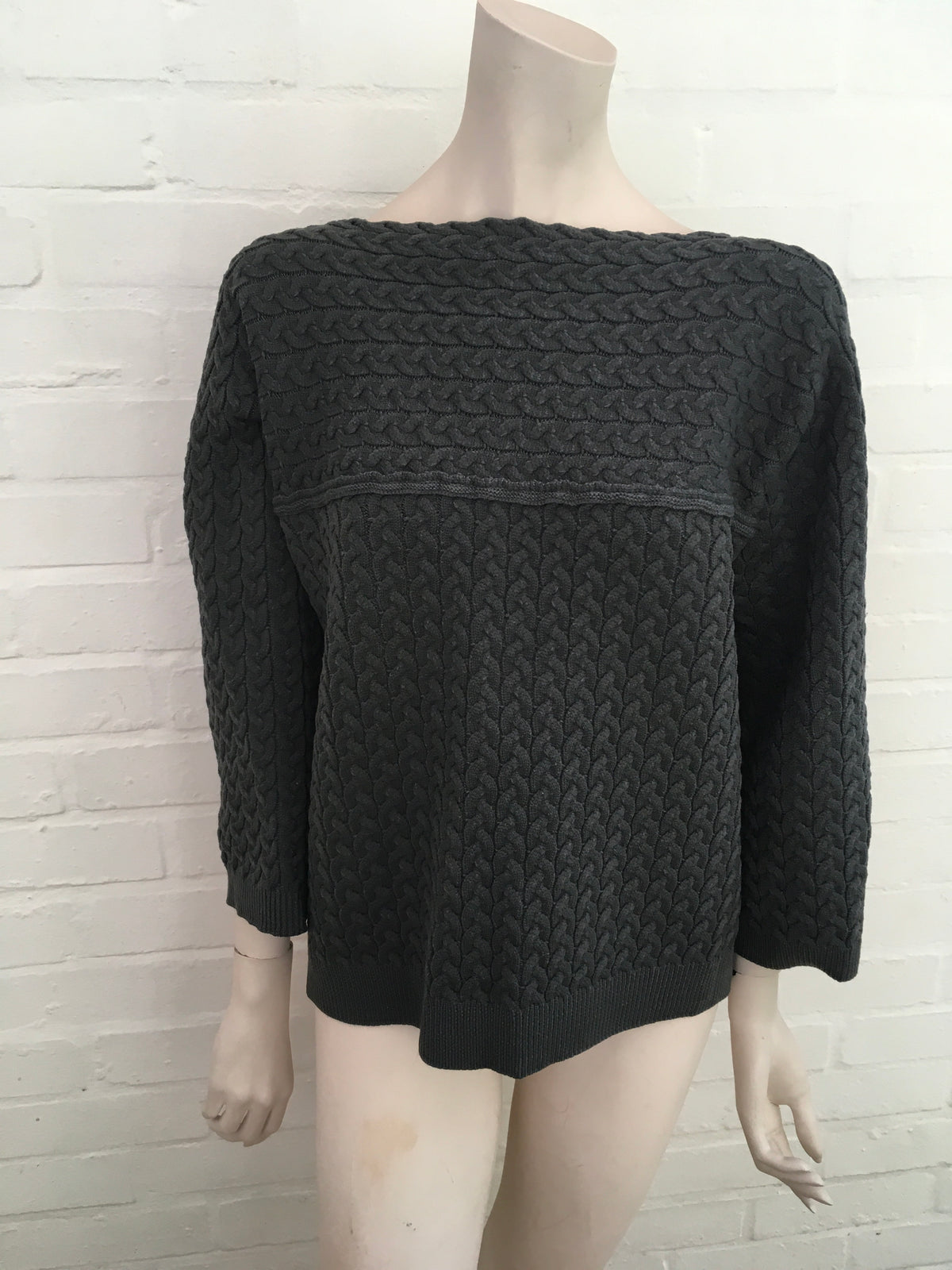 Chloé Chloe cable knit Sweater Jumper Size L Large ladies