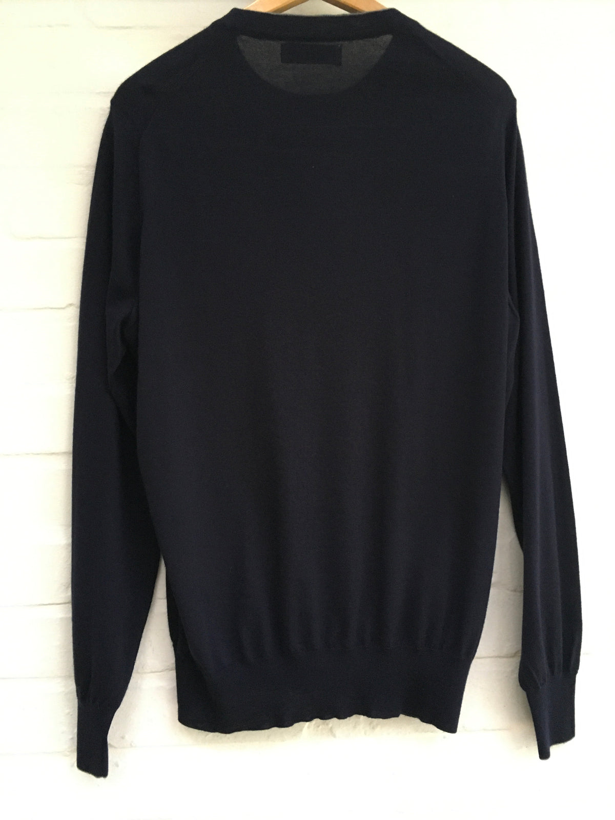 Brunello Cucinelli Men's Cashmere Blend Crew Neck Sweater Jumper Size L large men