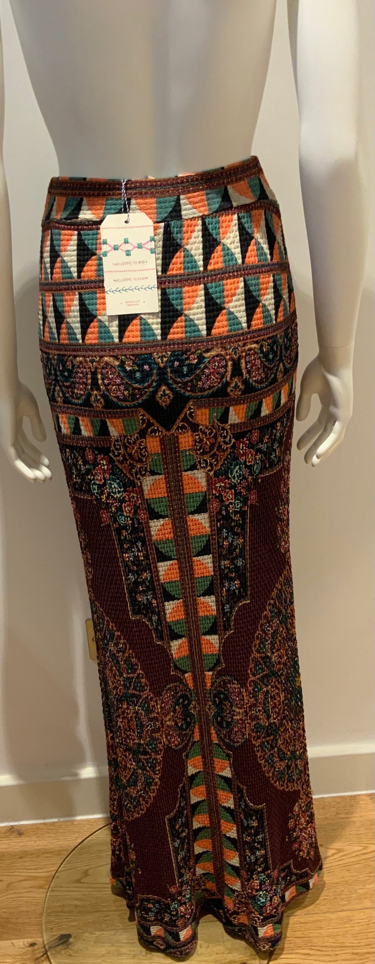 MOST WANTED Farm for Anthropologie long maxi skirt Size XS ladies